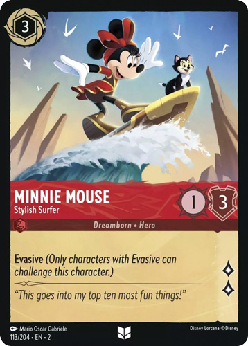 Minnie Mouse Stylish Surfer